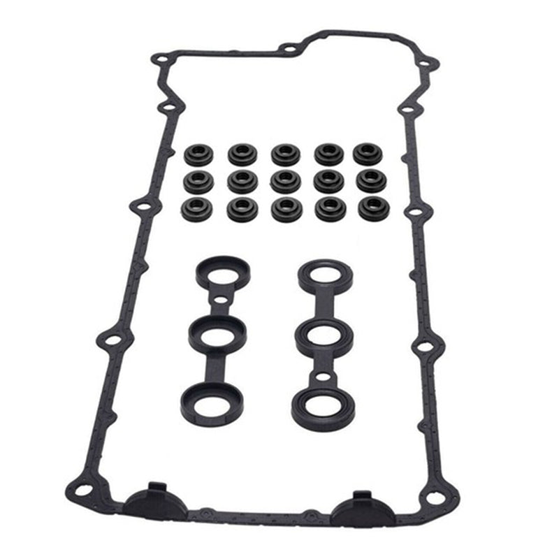 Valve Cover Gasket w/ Spark Plug Tube Seals for BMW E34 M50 325i 525i 2.5L DOHC