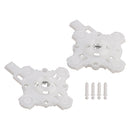 Left&Right Car Side Mirror Glass Lens Plastic Bracket Clip Holder for Honda