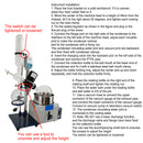 110V 5L Laboratory Rotavapor Rotovap Vacuum Rotary Evaporator