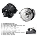 Pair Fog Lights For Dodge Chrysler Caliber Jeep Compass 4805857AA