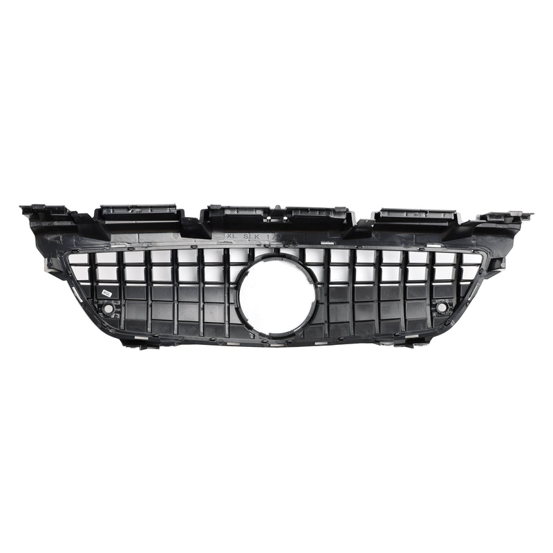 Chrome Front Radiator Grill Grille Fit Mercedes SLK-Class R172 SLK55 2011-2016