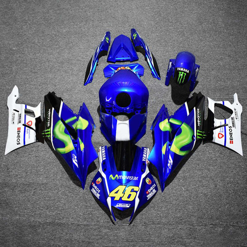 Amotopart Yamaha YZF-R3 R25 2022-2023 Fairing Kit Bodywork Plastic ABS