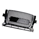 Chrome/Black Front Bumper Grill Grille 8R0853651B Fit Audi Q5 2009-2012