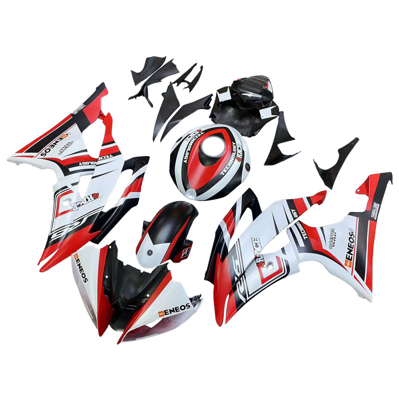 Amotopart Yamaha YZF 600 R6 2008-2016 Fairing Kit Bodywork Plastic ABS