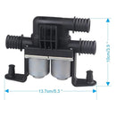 Heater Control Valve 64116910544 For BMW E53 E70 E71 F15 X5 E71 F16 X6 04-18