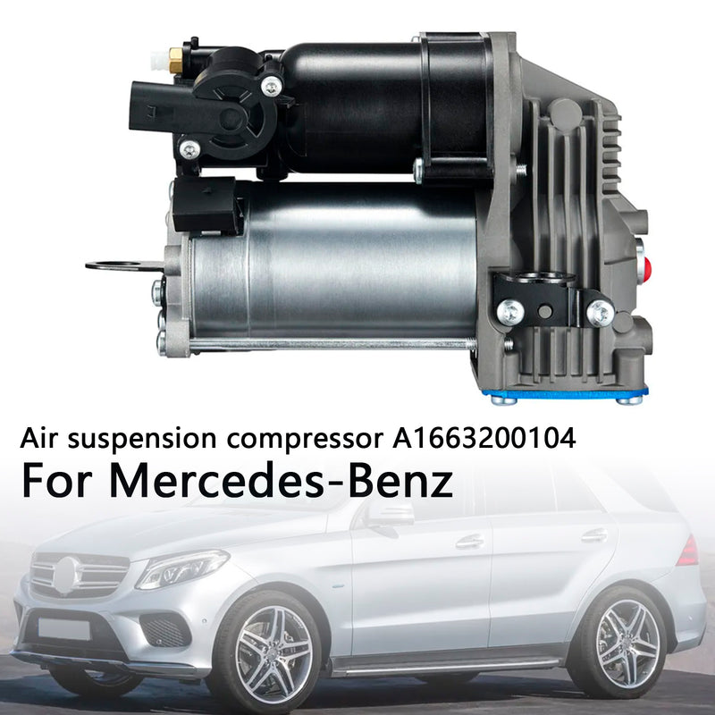 Air Suspension Compressor A1663200104 For Mercedes ML GL W166 X166 2013-2016