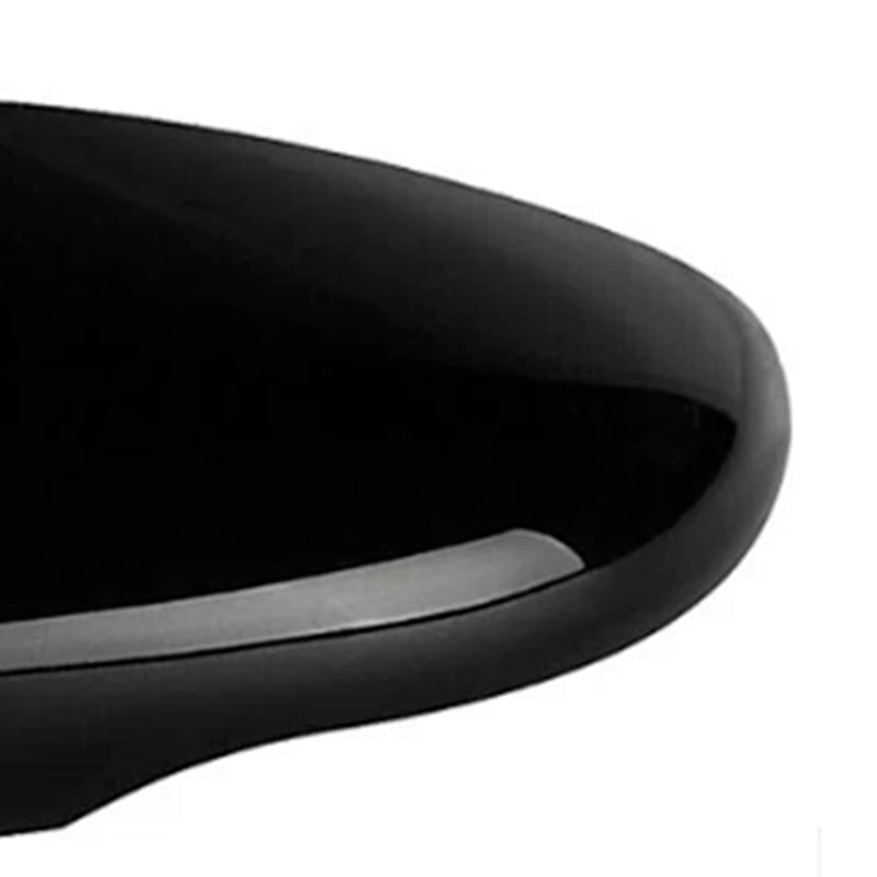 2pcs Gloss Black Door Wing Mirror Cover Caps Casing For VW Golf MK6 2009-2013