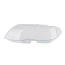 2PCS Front Headlight Glass Clear Cover For BMW X5 E53 2004-2006