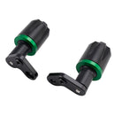 Cnc Anti-Crash Frame Sliders Protector Green For Kawasaki Zx-6R Zx 6R 2024-2025
