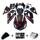 Injection Fairing Kit Bodywork fit For Kawasaki ZX14R ZZR1400 2006-2011