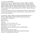 Replacement Refrigerator Door Shelf Kit for Dometic Refrigerator Freezer/Upper/Bottom Door Shelf 29325760166