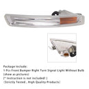 1 Pcs Front Bumper Right Turn Signal Light For Volkswagen Beetle 06-10 1C0953042R