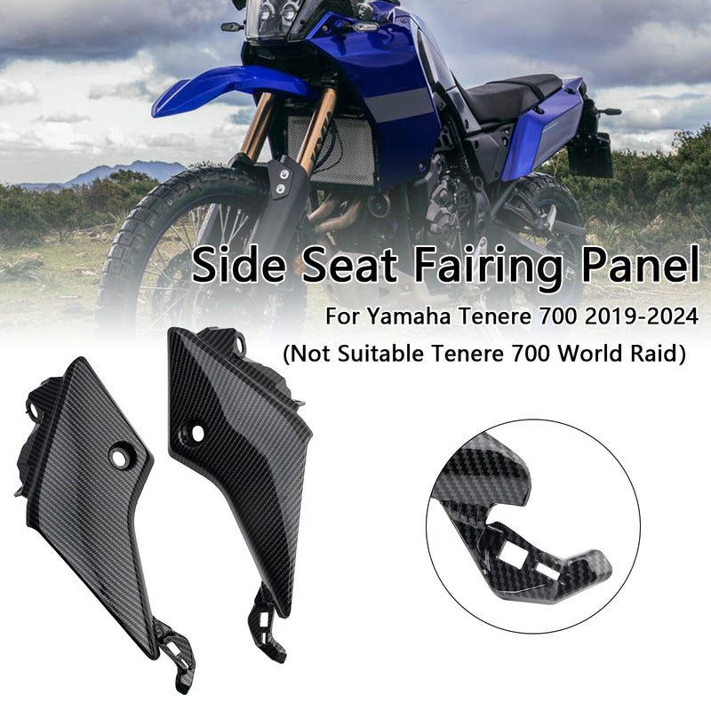 Side Seat Fairing Panel Cowl For Yamaha Tenere 700 2019-2024