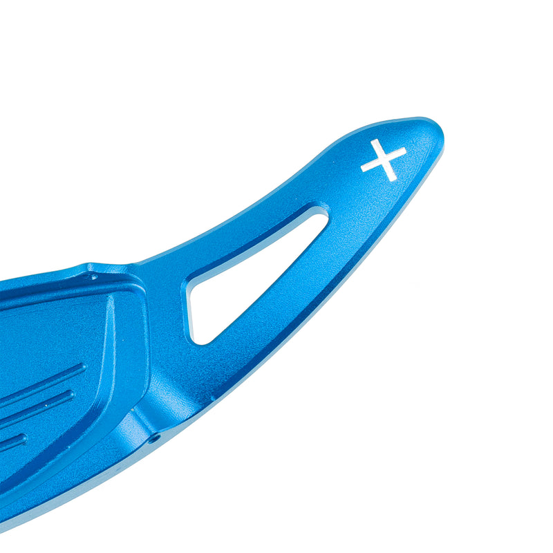 Steering Wheel Paddle Shifter Extension For Audi RS5 RS3 R8 TT RS Aluminium Blue