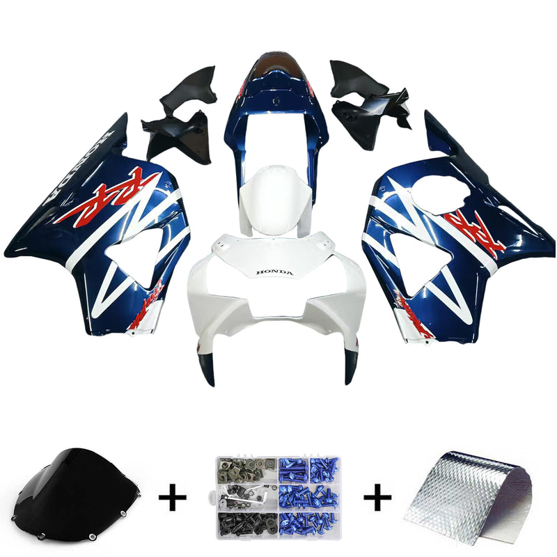 Amotopart Honda CBR954 2002-2003 Fairing Kit Bodywork Plastic ABS