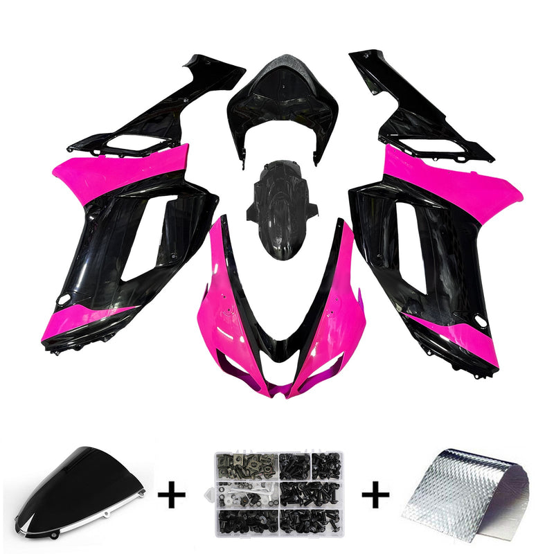 Injection Fairing Kit Bodywork Plastic ABS fit For Kawasaki ZX6R 636 2007-2008