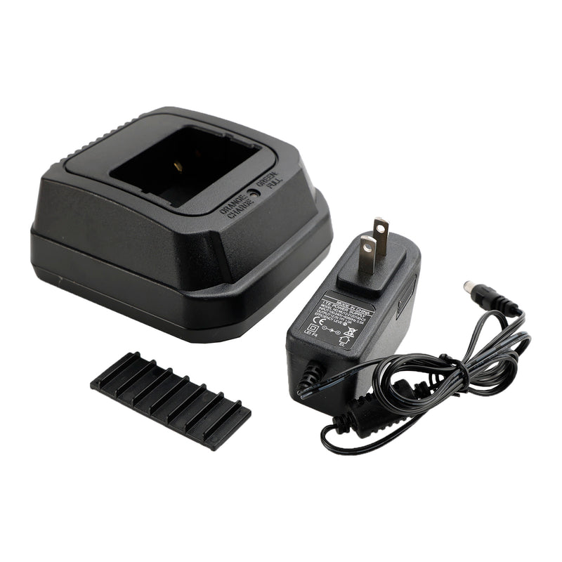 BC-143 Charger BP-196 Battery Fast Rapid Dock for ICOM IC-T22 T42 T2E F3 US Plug