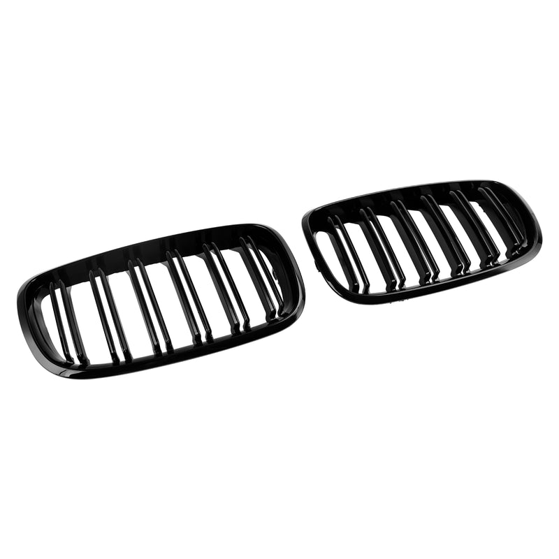 BMW X5 M (E70) 2009-2013 Front Bumper Kidney Grille Grill Gloss Black