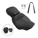 Rider Passenger Seat Front Rear Cushion Fit Orange For Touring Cvo Glide 23-24 Orange