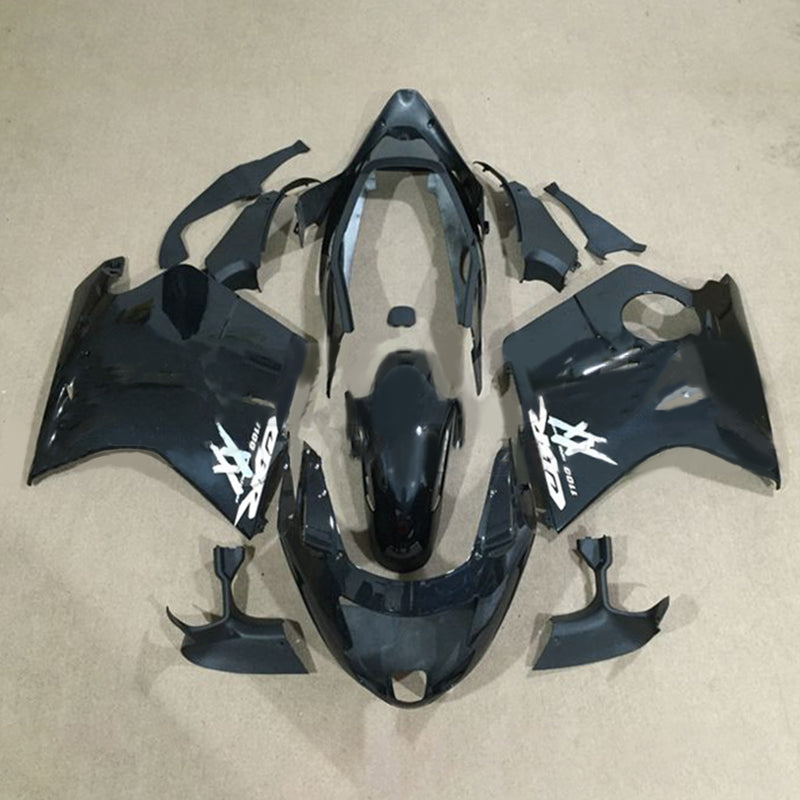 Amotopart Honda CBR1100XX SuperBlackBird 1996-2007 Fairing Kit Bodywork ABS