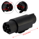 SAE Type 2 to Type 1 EV Charging Cable Car Charger Adapter IEC 62196 2 to J1772