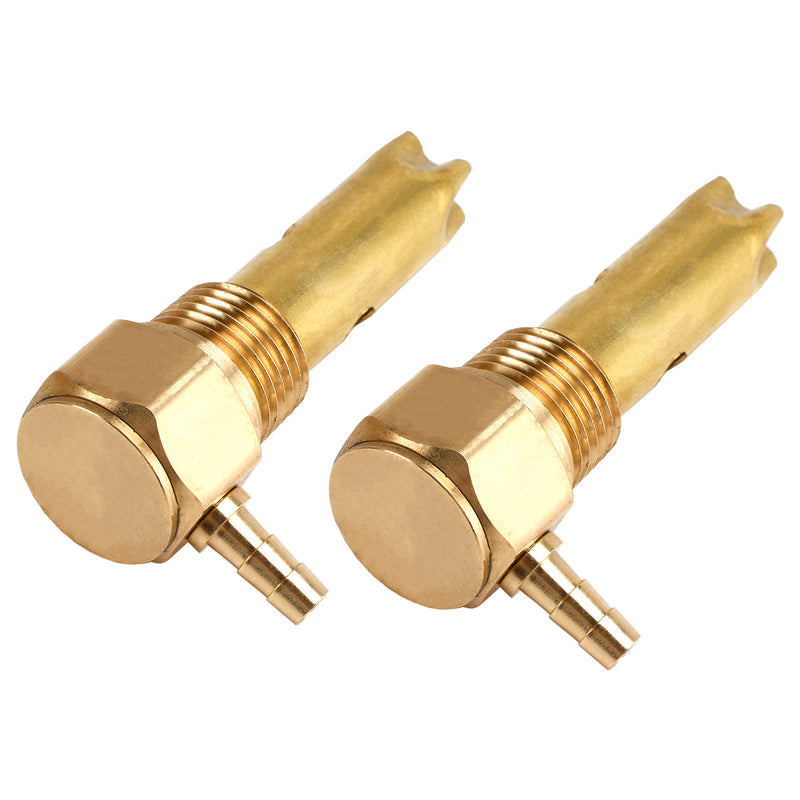 2X 0.25" ID Hose Double Barb Fuel Tank Vent Assy FTA-V-50-02 For Peterbilt