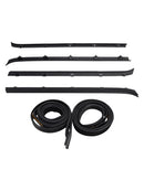 4PCS Car Window Weatherstrip+2 Seals For GMC C1500 C2500 C3500 K1500 K2500 K3500