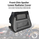 Lower Chin Spoilers Radiator Guard Cover For CVO Street Glide FLHXSE 2023-2025
