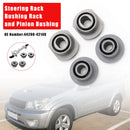 4 Pcs Steering Rack Bushing Rack and Pinion Bushing For Toyota RAV4 2004 2005