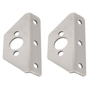 2 PCS Windshield Wiper Repair Stainless Steel Brackets for Peterbilt 379 388 389