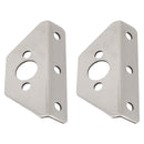 4x Windshield Wiper Repair Stainless Steel Brackets for Peterbilt 379 388 389