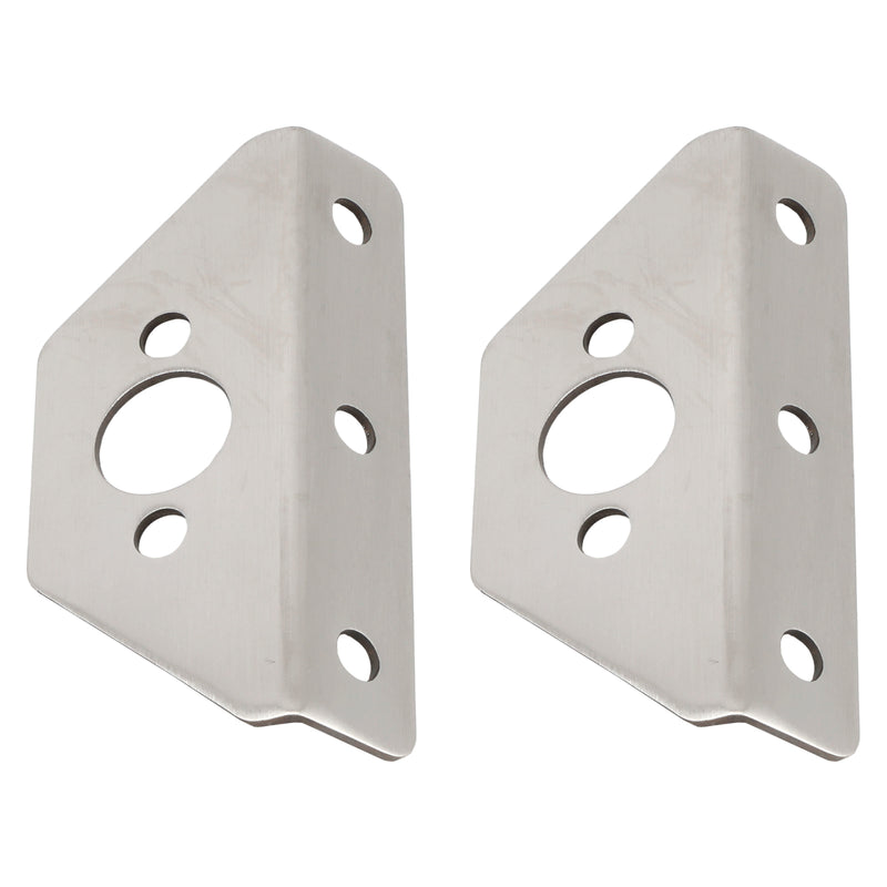 2 PCS Windshield Wiper Repair Stainless Steel Brackets for Peterbilt 379 388 389