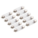 10PCS Car Light Tubular Lamp bulb C5W SV8.5 36MM 6418 12V 5W For OSRAM