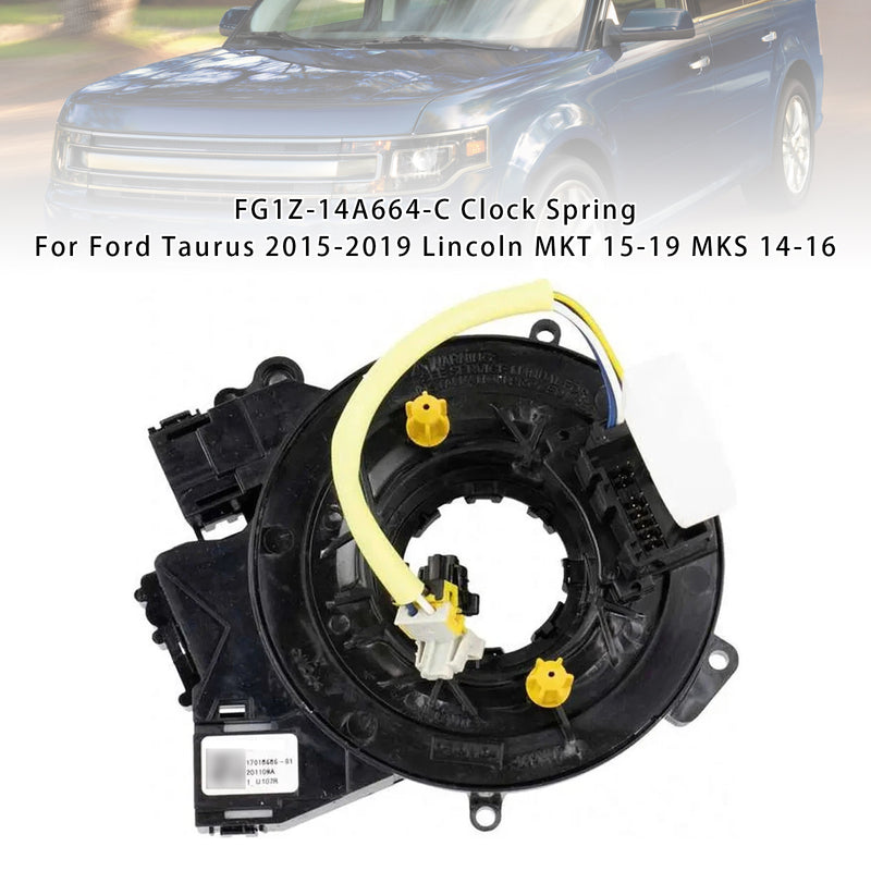 FG1Z-14A664-C Clock Spring For Ford Taurus 2015-2019 Lincoln MKT 15-19 MKS 14-16