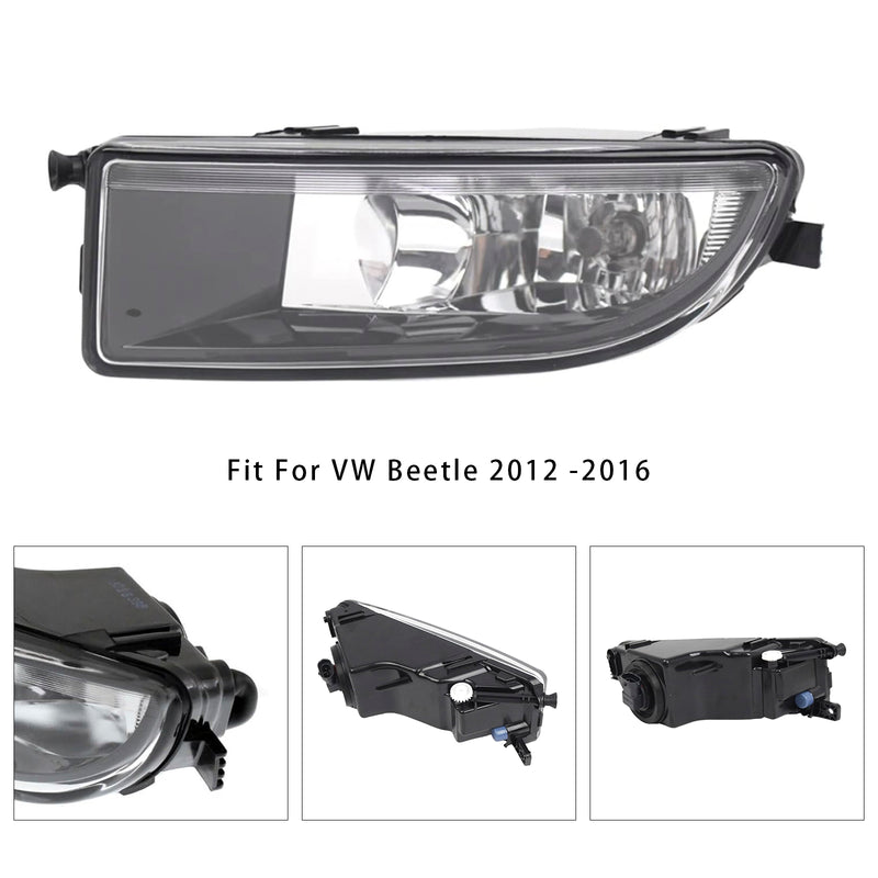 1 Pcs Front Bumper Left Fog Light With Bulb For VW Beetle 2012-2016 5C5941699A