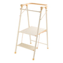 2-Step Kitchen Stepper Adult Folding Step Stool Kids Folding