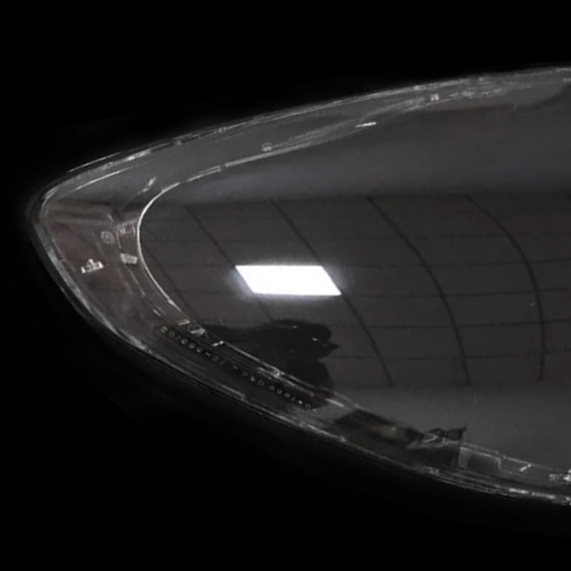 2Pcs Front Headlight Lens Cover Shell Clear For Porsche Panamera 2017-2020