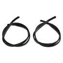 2PCS Roof Drip Molding Trim Left & Right Side Rubber For Nissan Altima 2013-2018