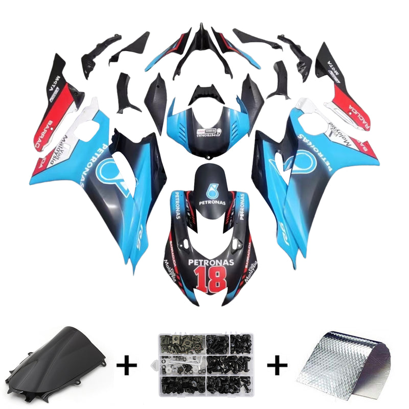 Amotopart Yamaha YZF-R6 2017-2023 Fairing Kit Bodywork Plastic ABS