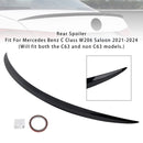 Gloss Black Rear Spoiler For Mercedes-Benz C-Class W206 21-24 AMG Style