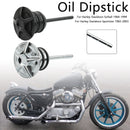 Oil Dipstick Tank Cap Plug For Softail 84-99 Sportster 82-03
