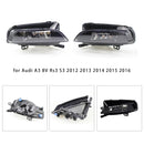 Pair Front Right Fog Light Lamps With Bulbs For Audi A3 8V Rs3 S3 2012-2016