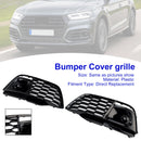 2018-2022 Fit Audi Q5 SQ5 Fog Light Grille Cover 80A807679L Pre-Facelift W/ACC