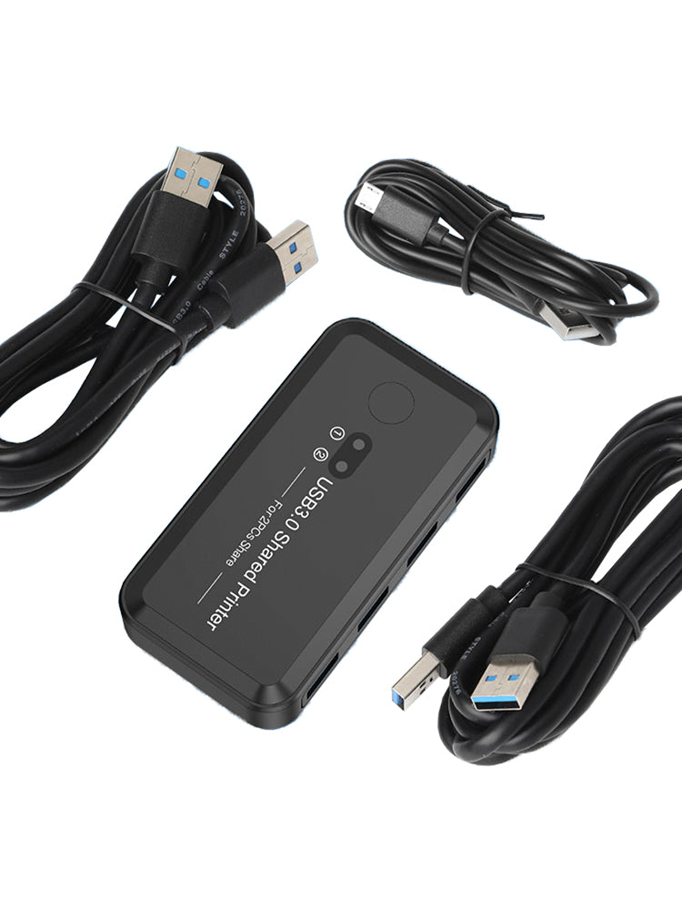 USB3.0 Switcher 2-Input 4-Output Keyboard Mouse High-Speed Peripheral Switch