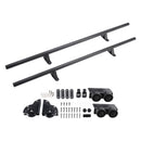 6.6FT Round Tube Rolling Library Sliding Ladder Hardware Kit with Brake