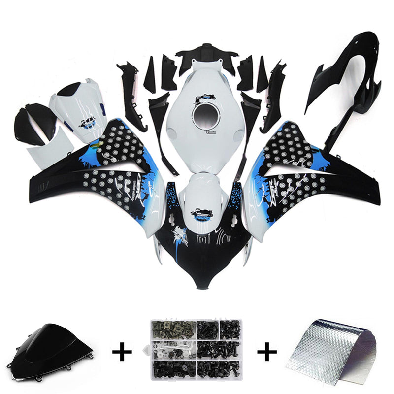 Amotopart Honda CBR1000RR 2008-2011 Fairing Kit Bodywork Plastic ABS