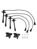 UF180 UF181 UF182 UF294 Ignition Coil+Wire+Spark Plug Kit For Toyota Camry RAV4 L4