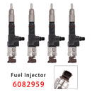 Fit For Caterpillar CAT Compact Track Loader 259D  259D3  279D 279D3 289D 289D3 4PCS Fuel Injector C3.3B Engine 308E2CR
