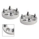 1" Wheel Spacers Kit Cable Golf Carts Lug Nuts Silver For Yamaha Club Car Ezgo
