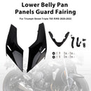 Lower Belly Pan Panels Guard Fairing For Street Triple 765 R/RS 2020-2022